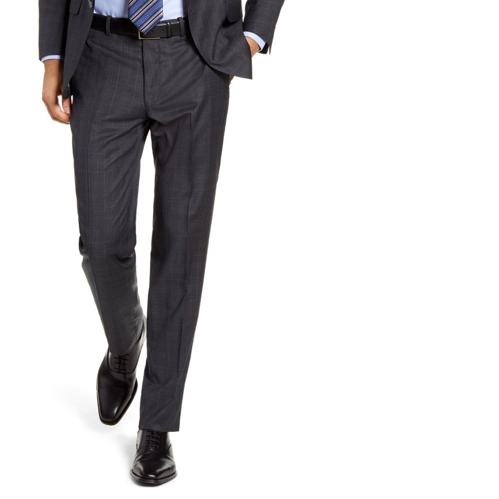 Peter Millar Flynn Classic Fit Plaid Wool Pants